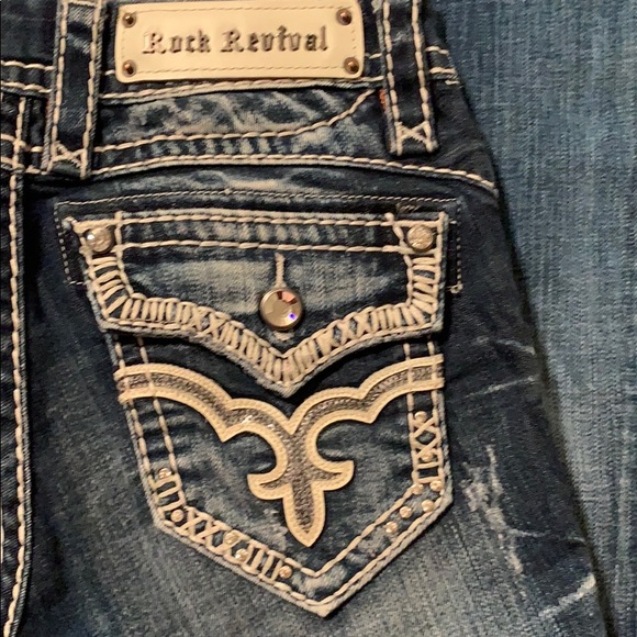 Rock Revival May Jeans - Picture 1 of 7